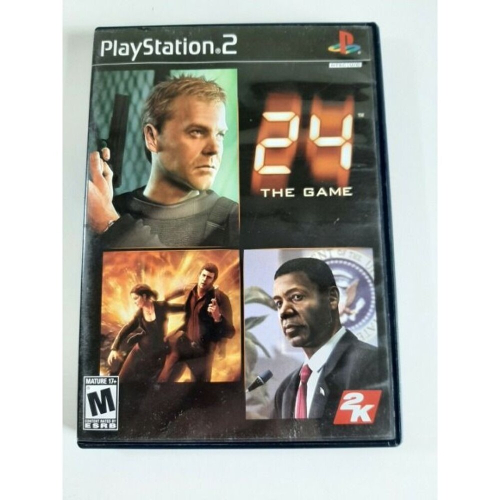 24 The Game Complete w/ Manual (PS2) Sony PlayStation 2 2K Games